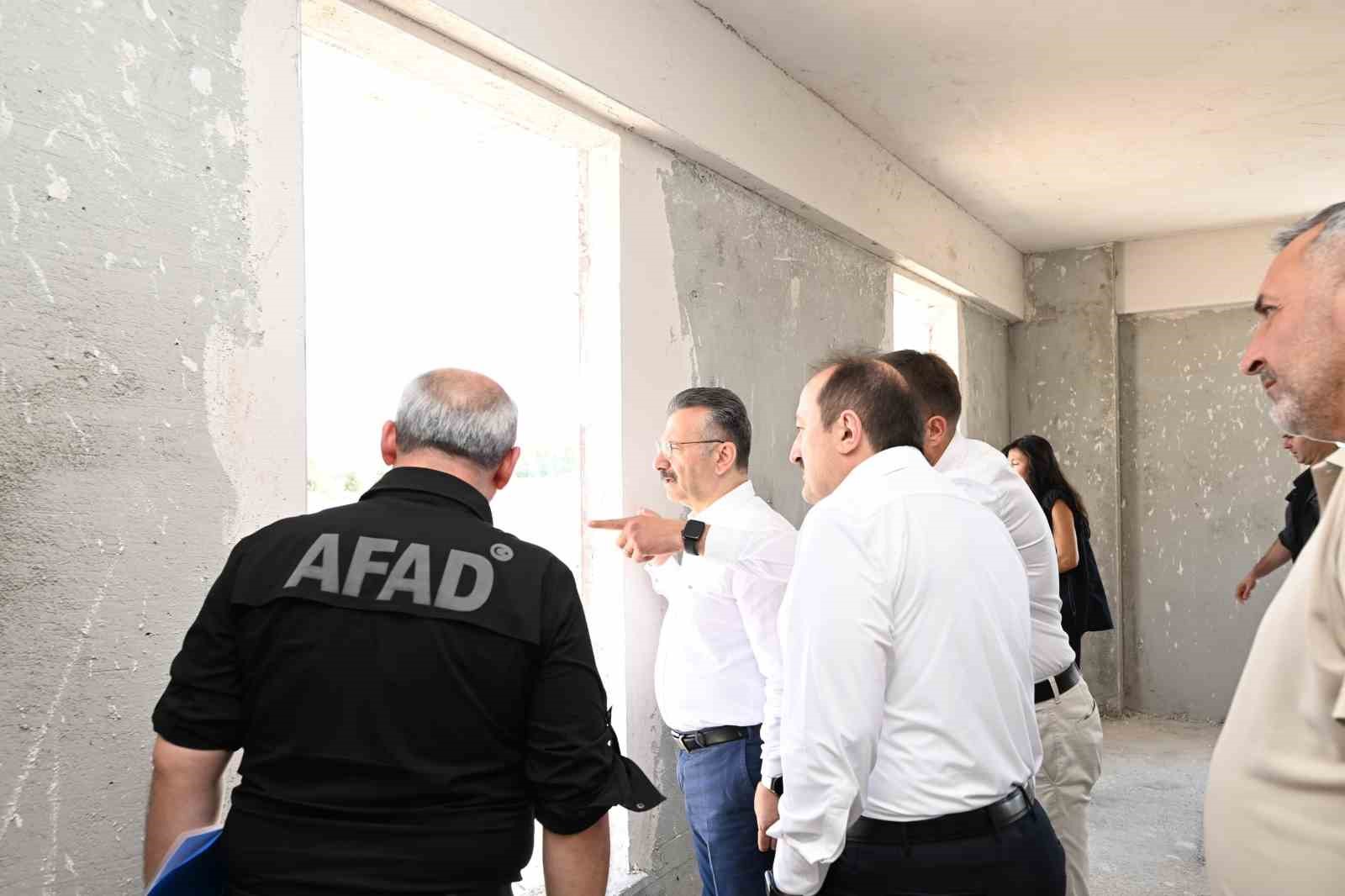 Vali Aksoy, AFAD&rsquo;ın yeni hizmet binasını inceledi
