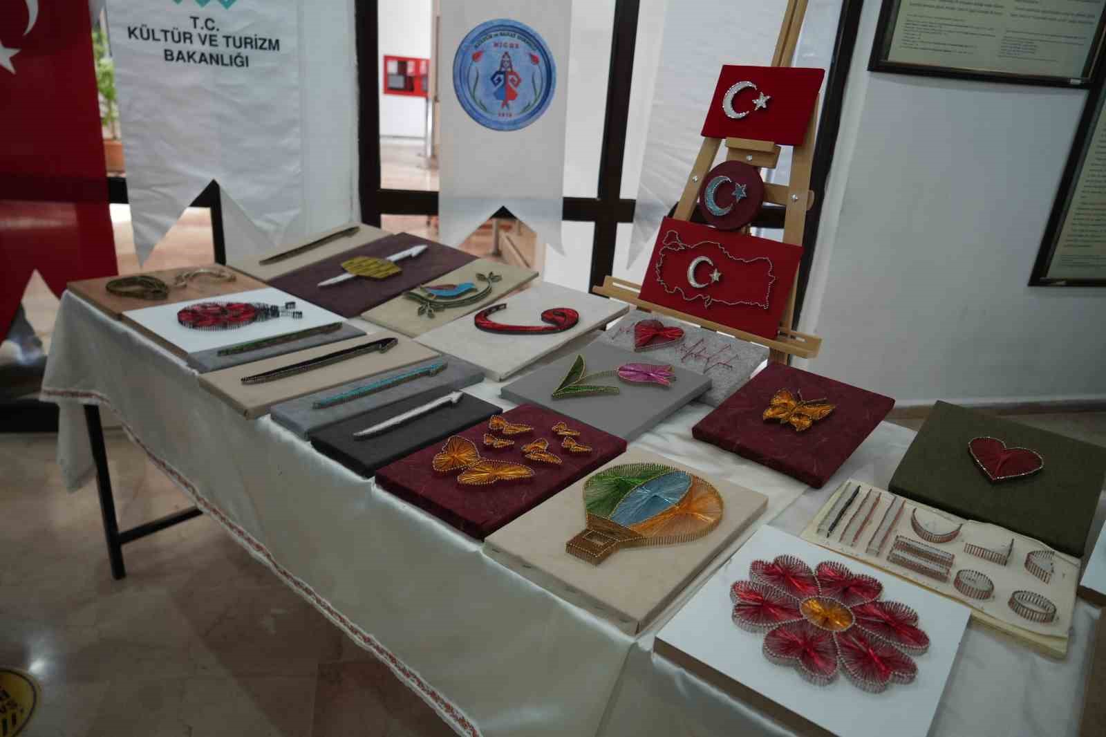 Niğde’de işitme engelli vatandaşlar hünerlerini sergiledi
