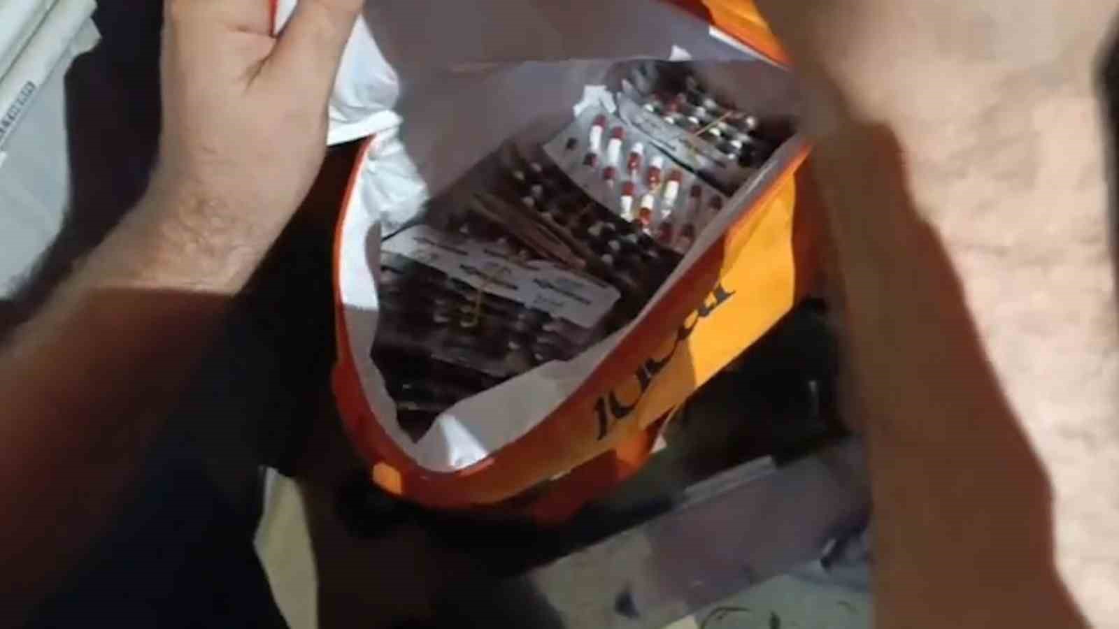 Çelik kasadan uyuşturucu çıktı: 1 tutuklama