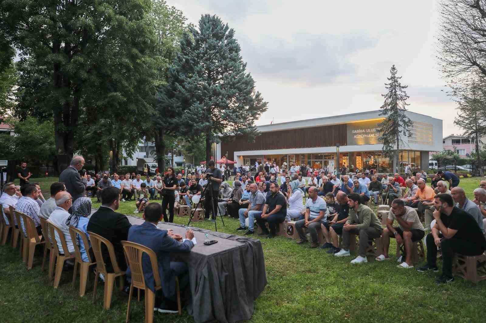 Başkan Özlü: "Siyaset hizmet için yapılır"