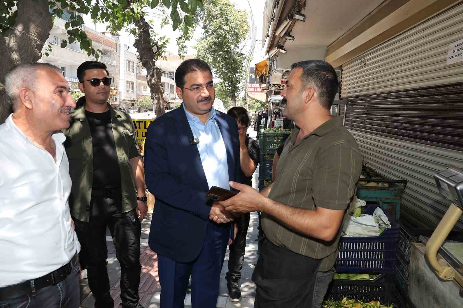 Canpolat, Devteyşti Mahallesi’nde vatandaşla buluştu