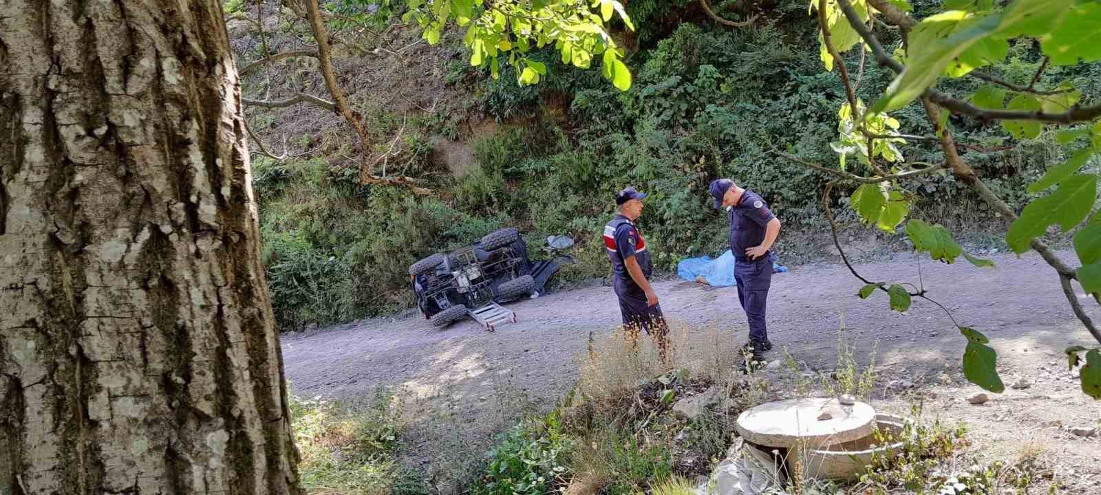 Kastamonu’da ATV devrildi: 1 ölü, 1 yaralı