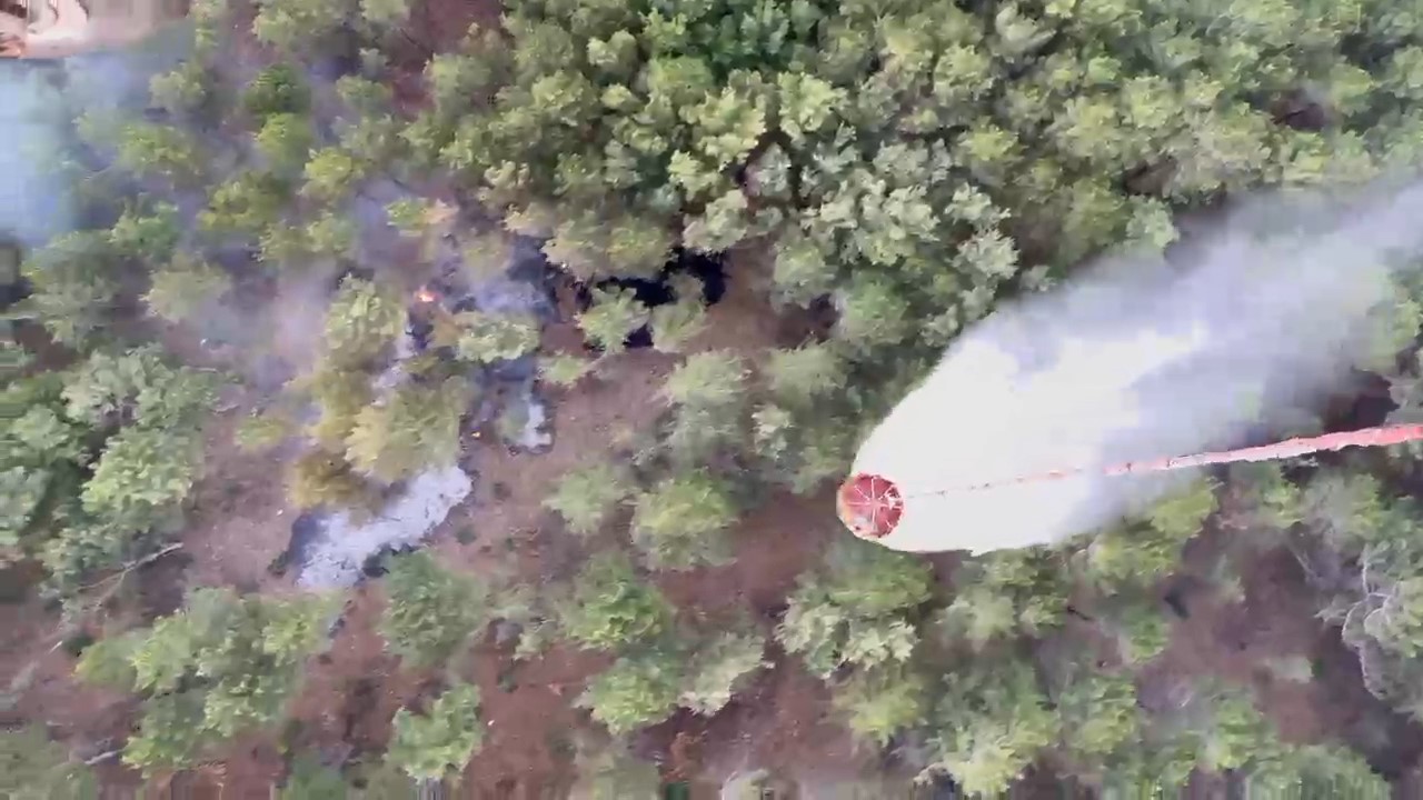 Kazdağları’nda çıkan orman yangını kısa sürede kontrol altına alındı