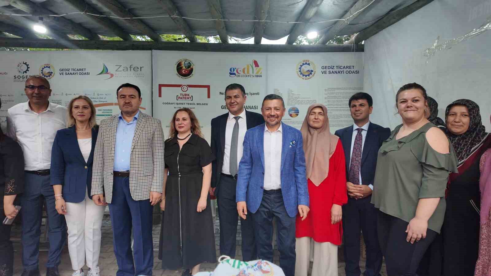 Gediz 21. Geleneksel Tarhana Festivali coşkuyla başladı