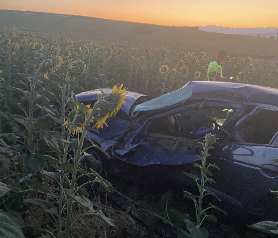 Susurluk’ta trafik kazası: 3 kişi yaralandı