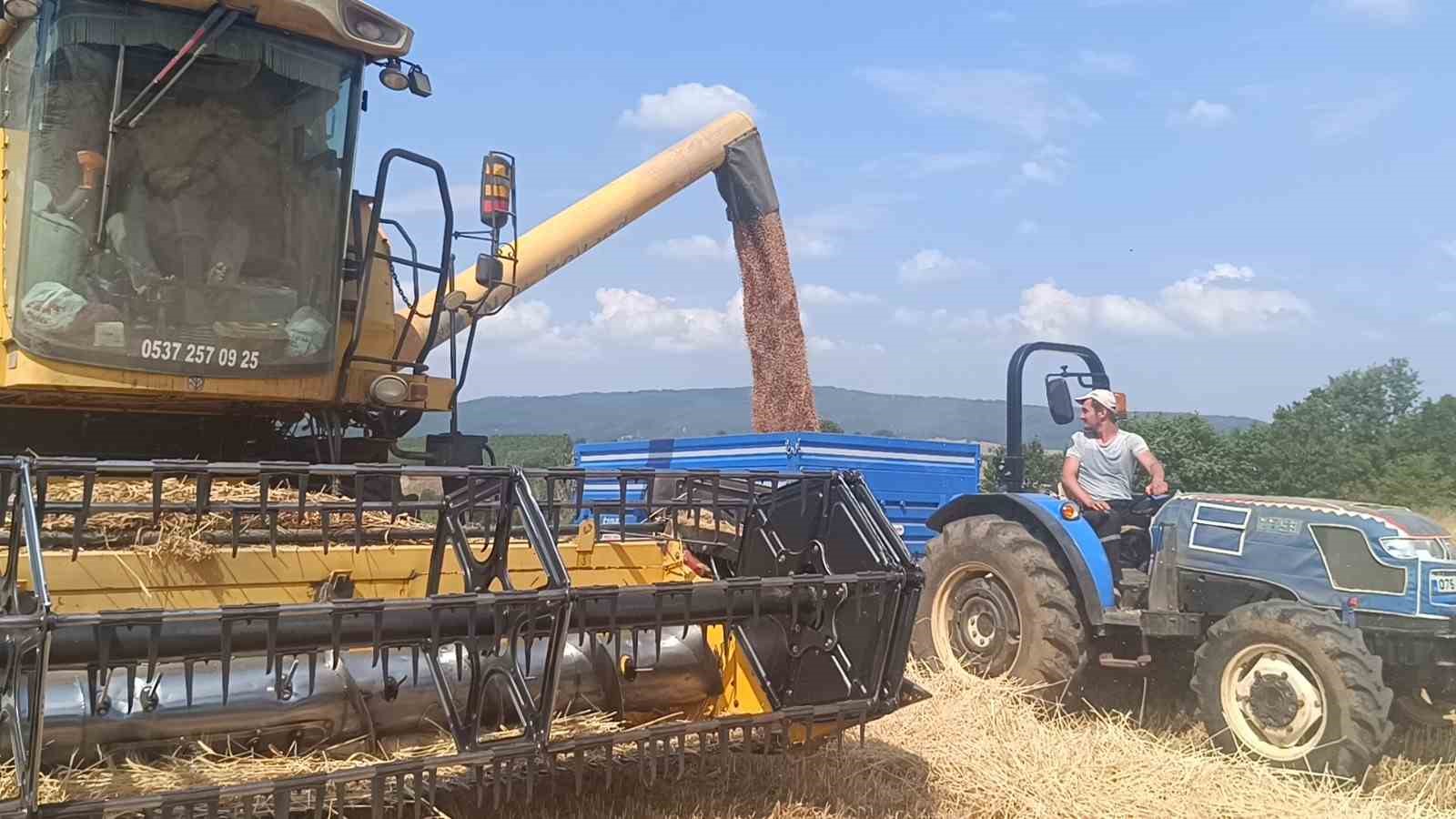 Tarım şehri Bilecik&rsquo;te arpa ve buğday bereketi
