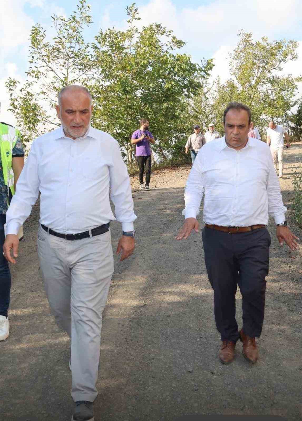 Başkan Sandık&ccedil;ı: "Canik&rsquo;imizi g&uuml;venli ve konforlu yollarla buluşturuyoruz"
