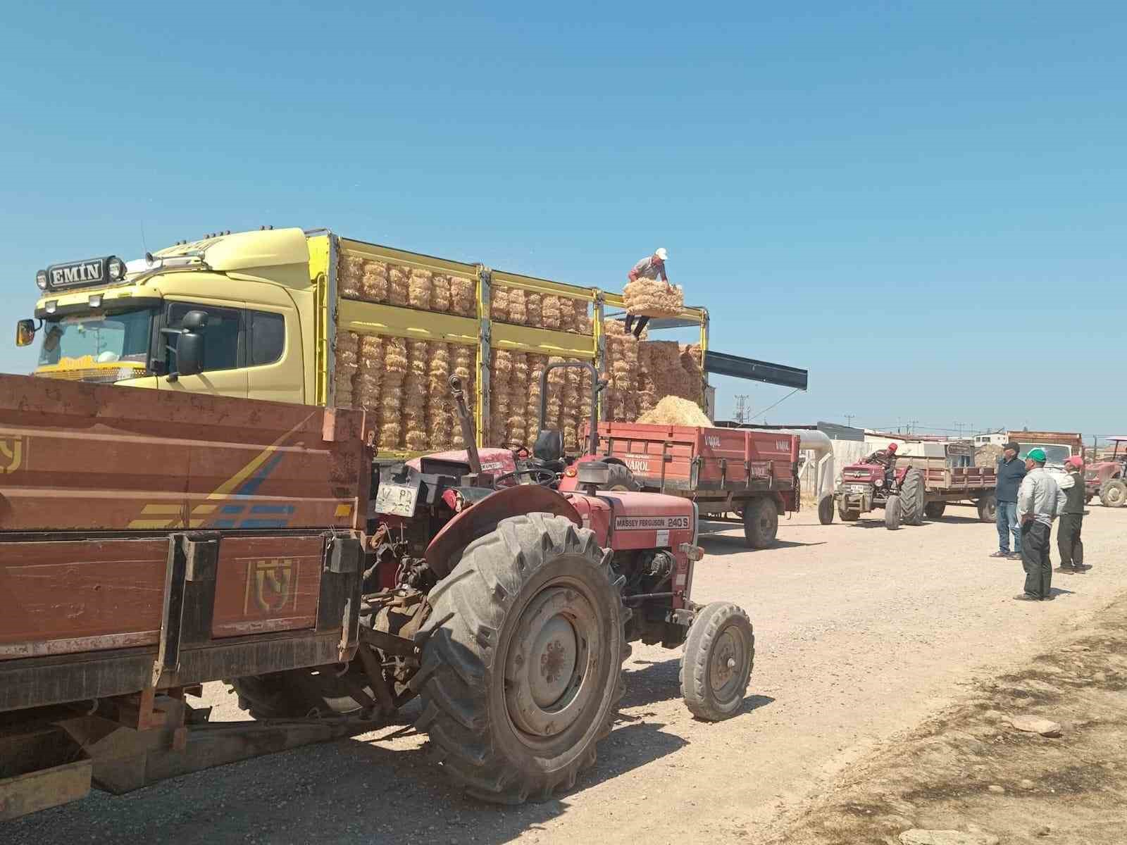 Ayvacık’ta yangından etkilenen Tuzla köyünde üreticilere destek