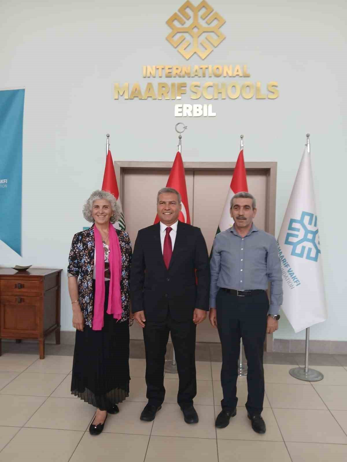 Rektör Adıgüzel’den Maarif Irak temsilciliğine ziyaret