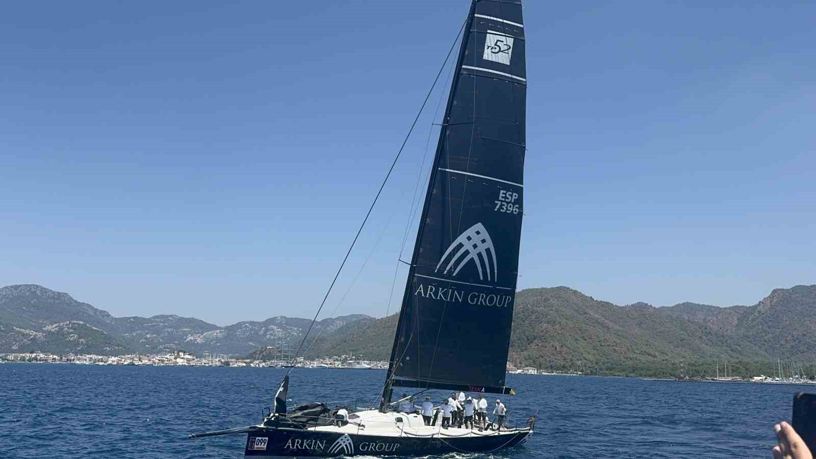 Cumhurbaşkanlığı Uluslararası Yat Yarışları’nın Kıbrıs etabı Marmaris’ten start aldı