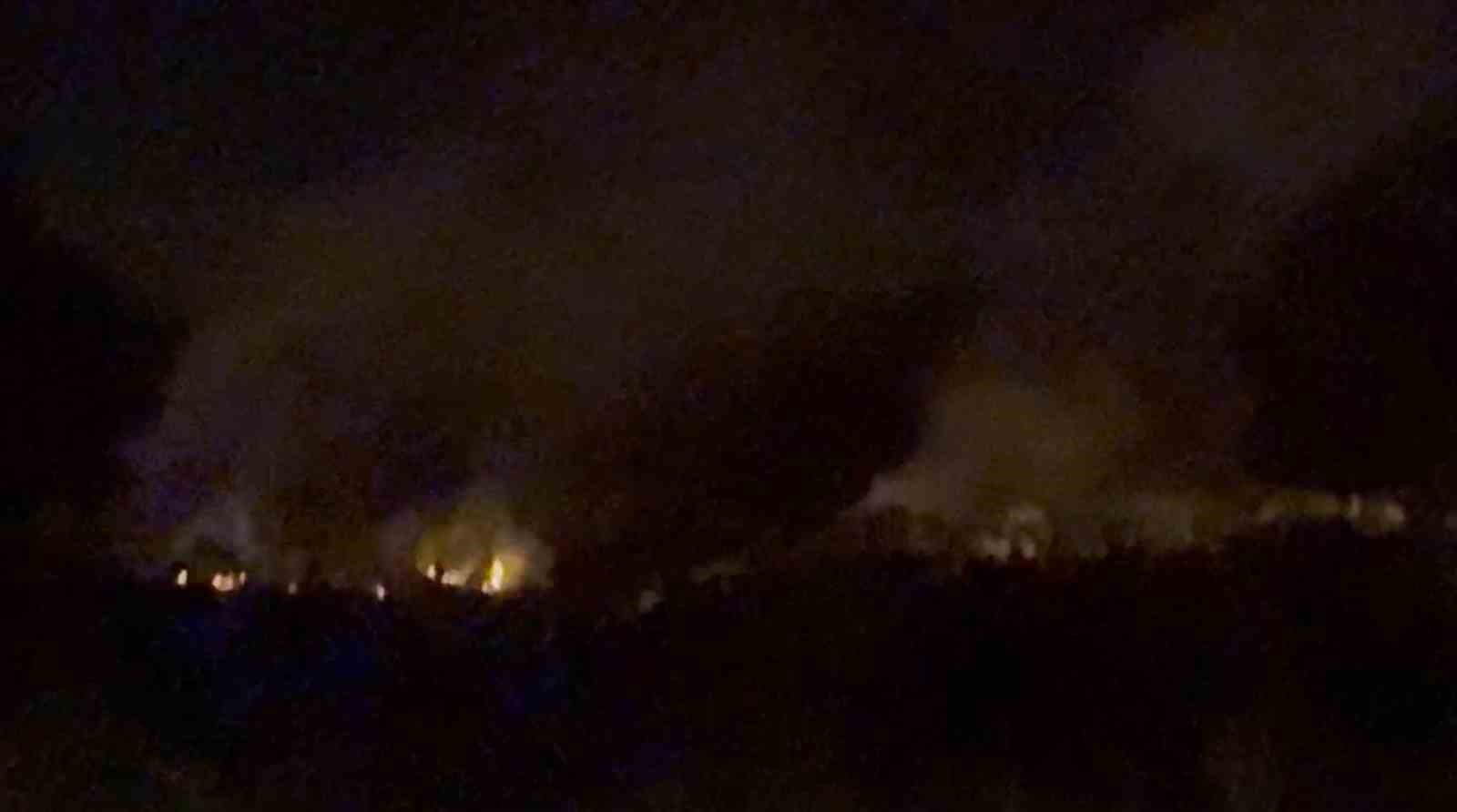 Bilecik’teki orman yangını devam ediyor