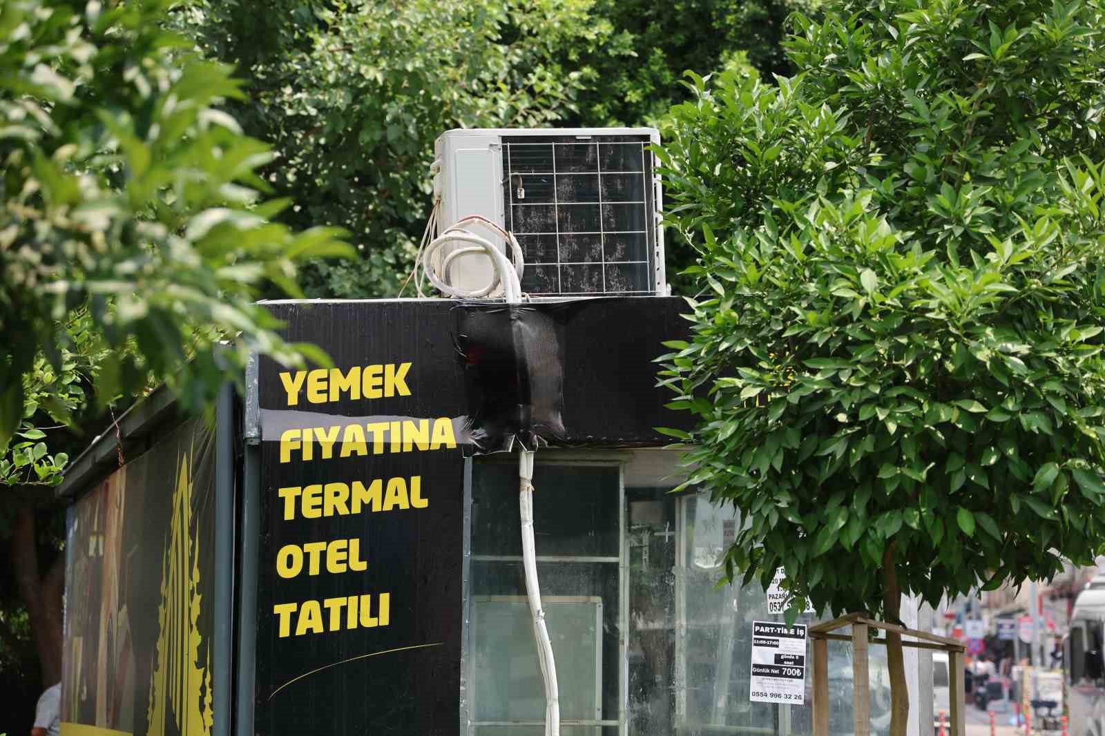Klimal duraklar atl hale geldi, vatandalar madur oldu
