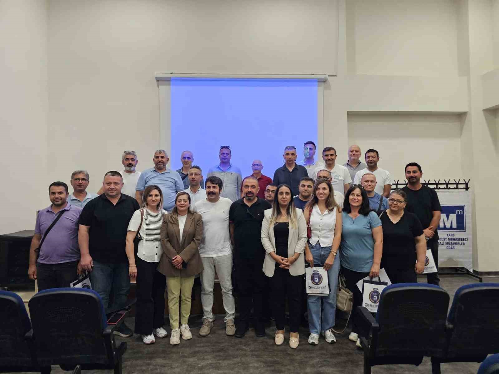 Kars Serbest Muhasebeci Mali Müşavirler Odası’ndan bilirkişilik eğitimi