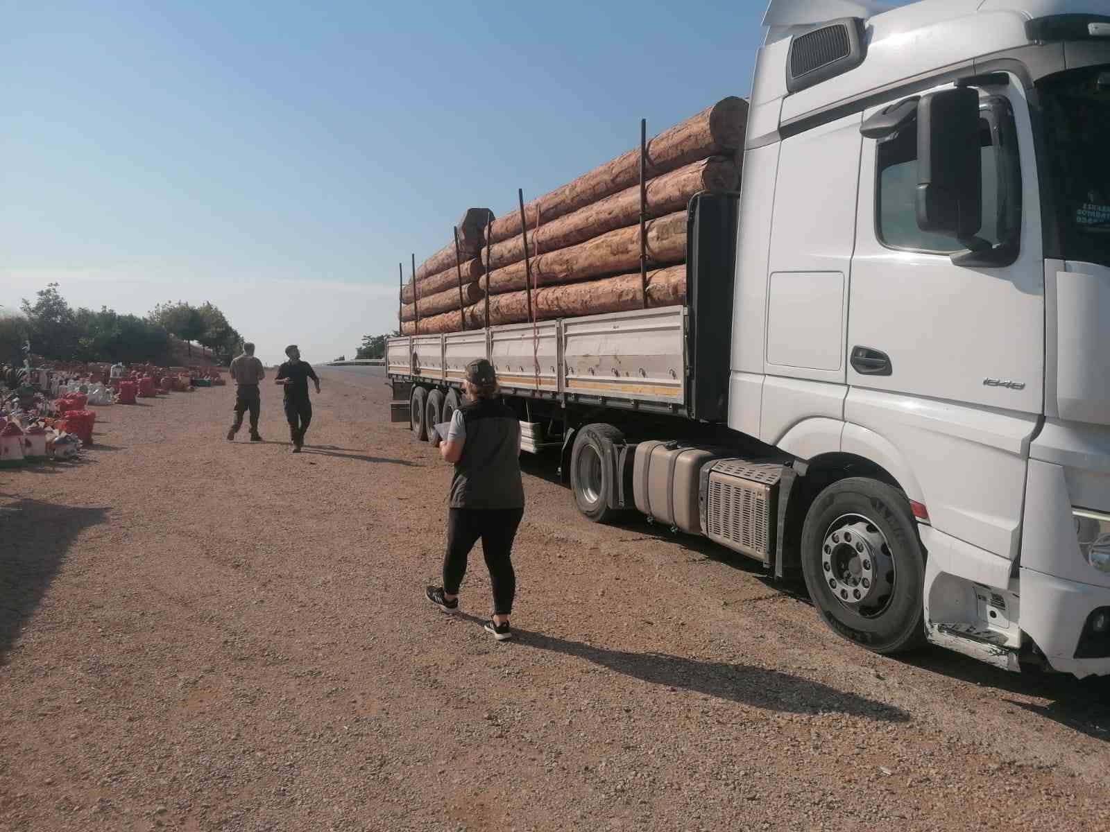 Orman emvali taşıyan araçlara sıkı denetim