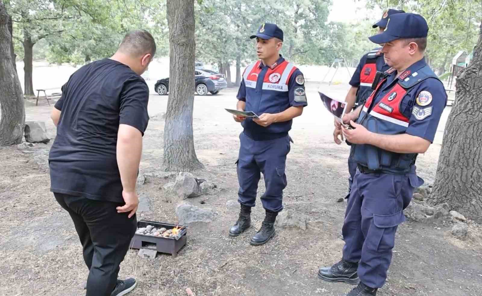 Aksaray jandarma orman yangınlarına karşı teyakkuzda