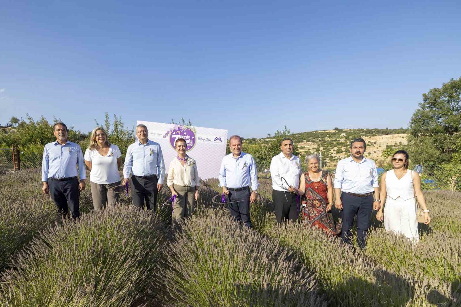 Mersin’de ’7. Lavanta Hasat Şenliği’ düzenlendi