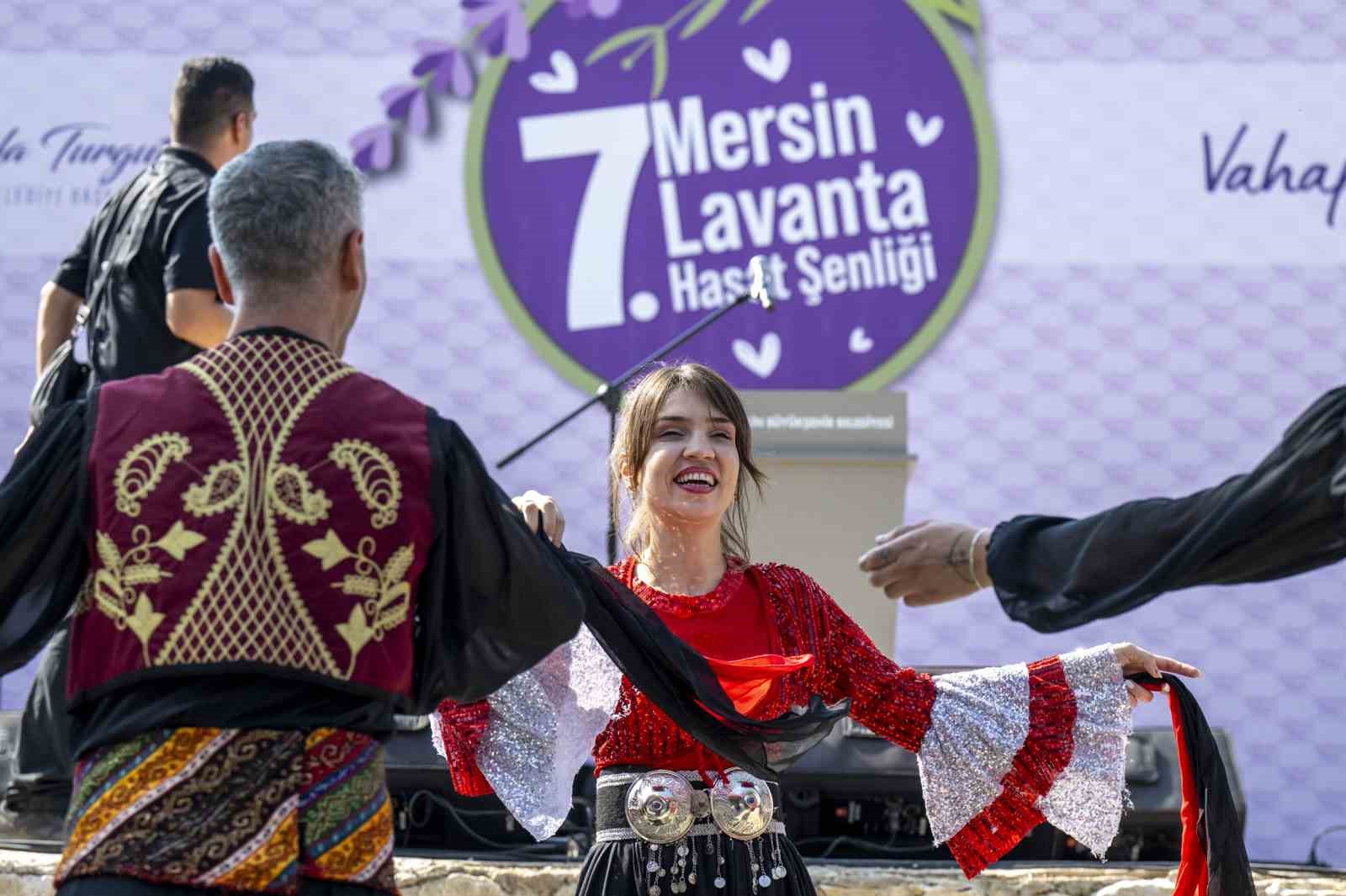 Mersin’de ’7. Lavanta Hasat Şenliği’ düzenlendi