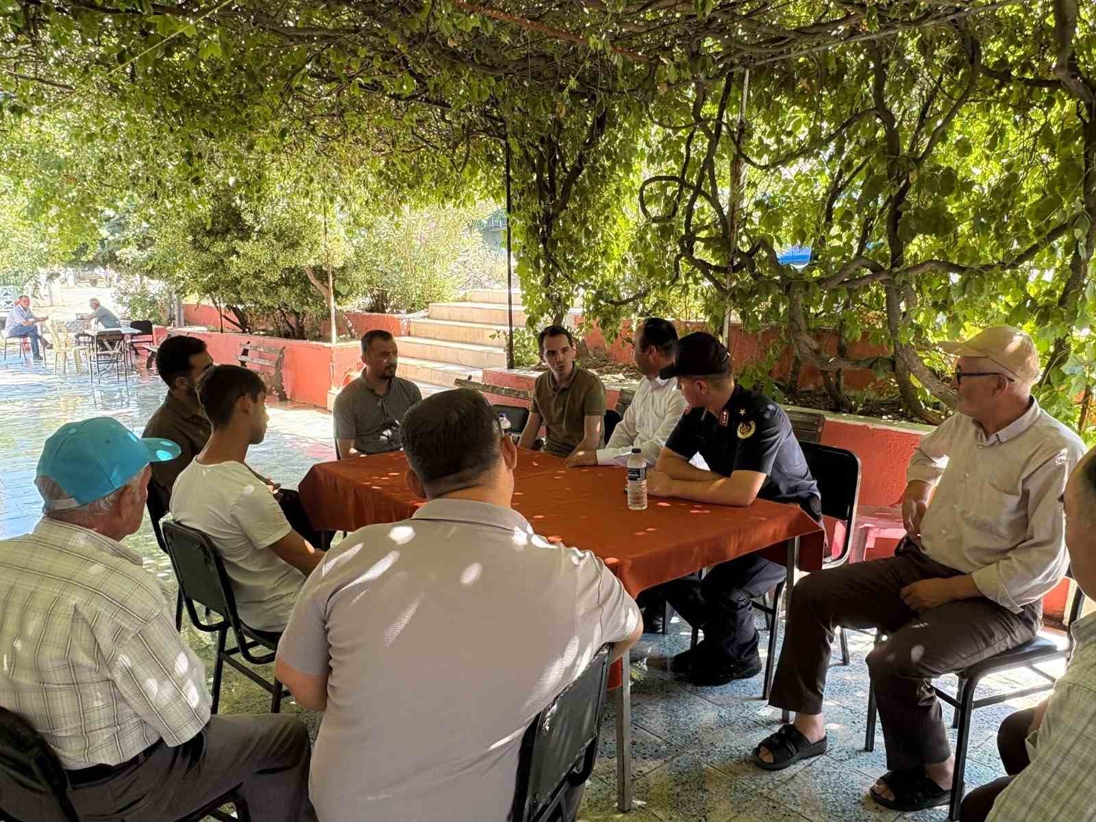 G&ouml;rdes&rsquo;te orman yangınlarına karşı bilgilendirme toplantısı
