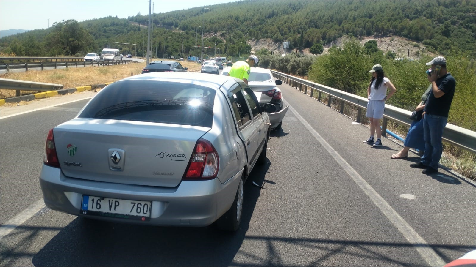 Menteşe&rsquo;de trafik kazası: 3 yaralı
