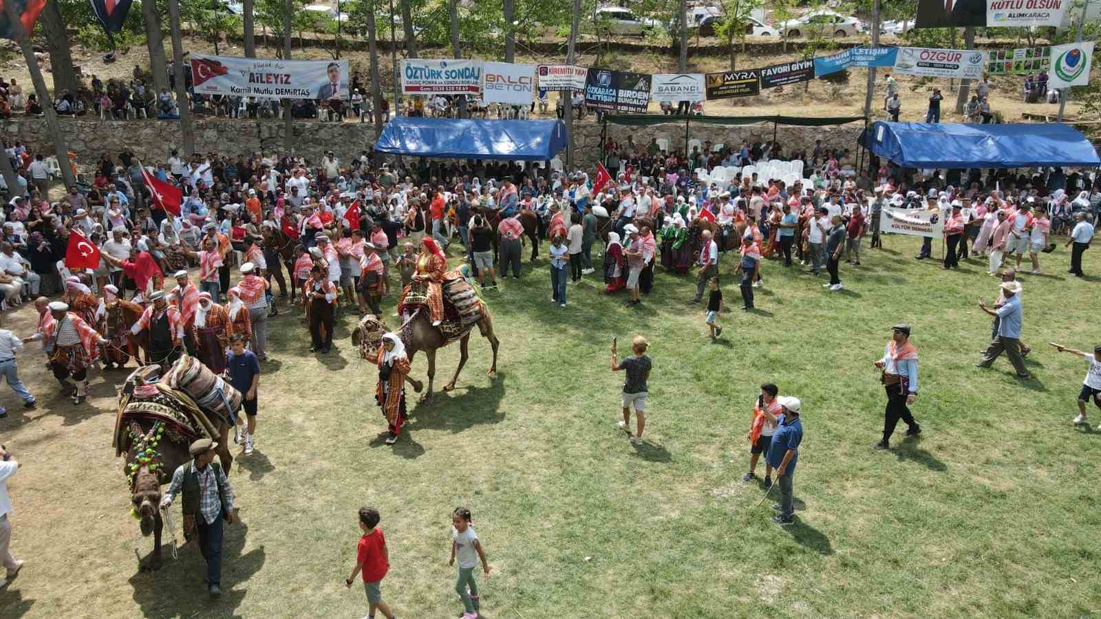 Seydikemer’de 10. Geleneksel Yayla Karaçulha Yörük Şenliği renkli geçti