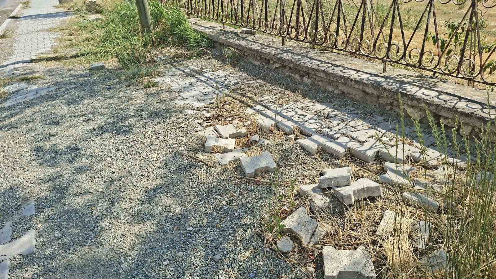 Parkın bakımsızlığı tepkilere neden oldu