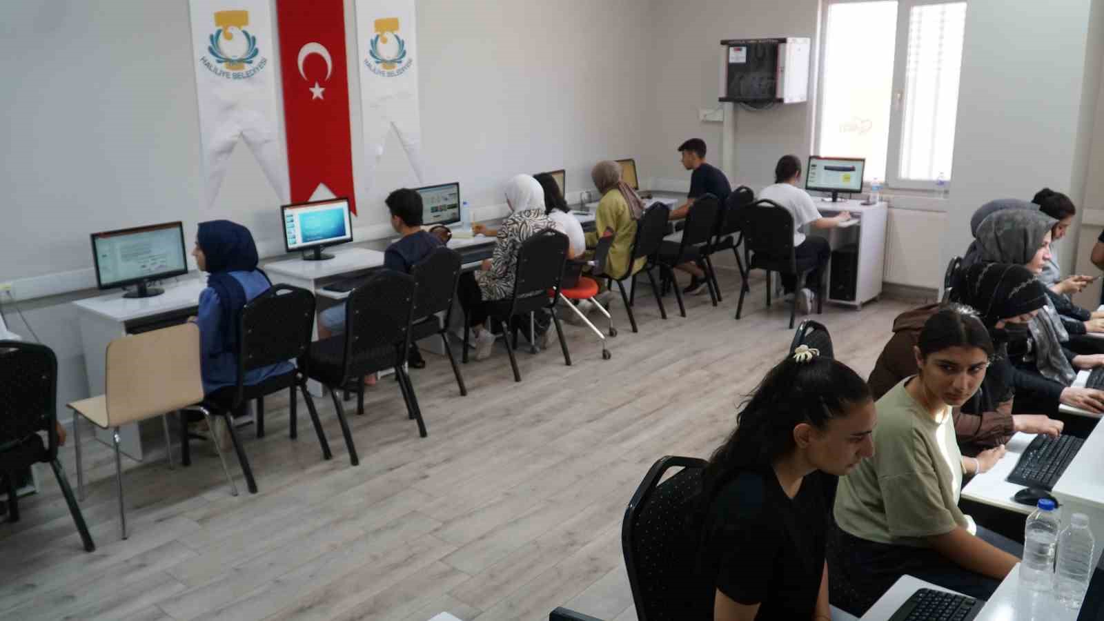 Haliliye’de hobi ve eğitim kursları göz dolduruyor