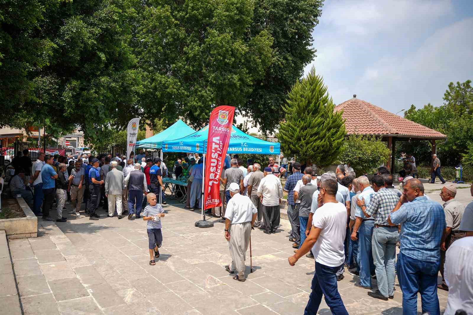 Tarsus Belediyesinden Muharrem Ayına &ouml;zel aşure ikramı
