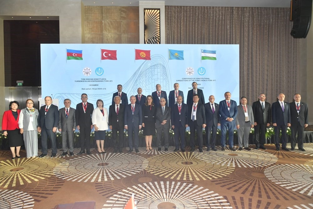 Anayasa Mahkemesi Başkanı Özkaya, TÜRK-AY 1. Kongresi’ne katıldı