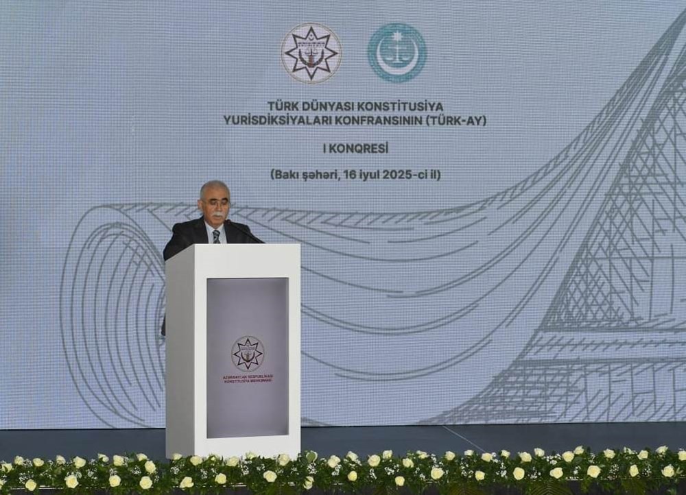 Anayasa Mahkemesi Başkanı Özkaya, TÜRK-AY 1. Kongresi’ne katıldı