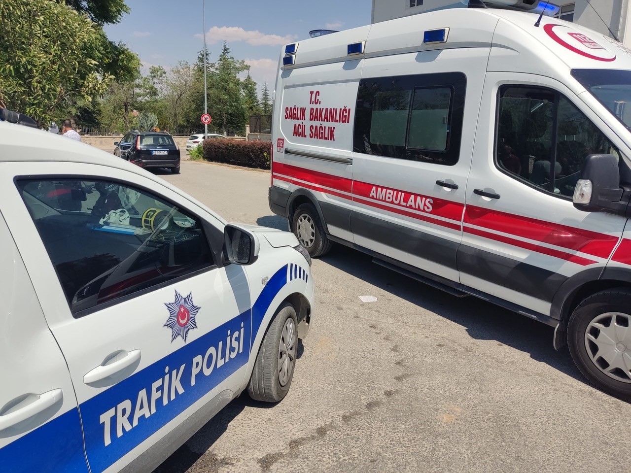 Kulu’da elektrikli bisiklet ile otomobil çarpıştı: 1 yaralı