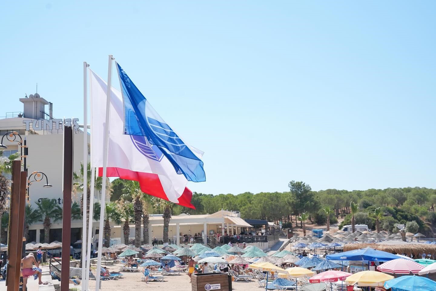 Didim’in plajları ’Mavi Bayrak’la taçlandı