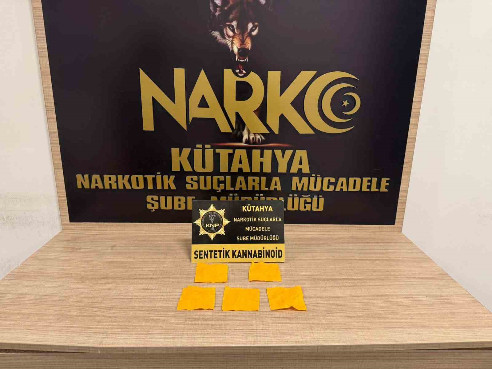 Kütahya’da uyuşturucu operasyonu