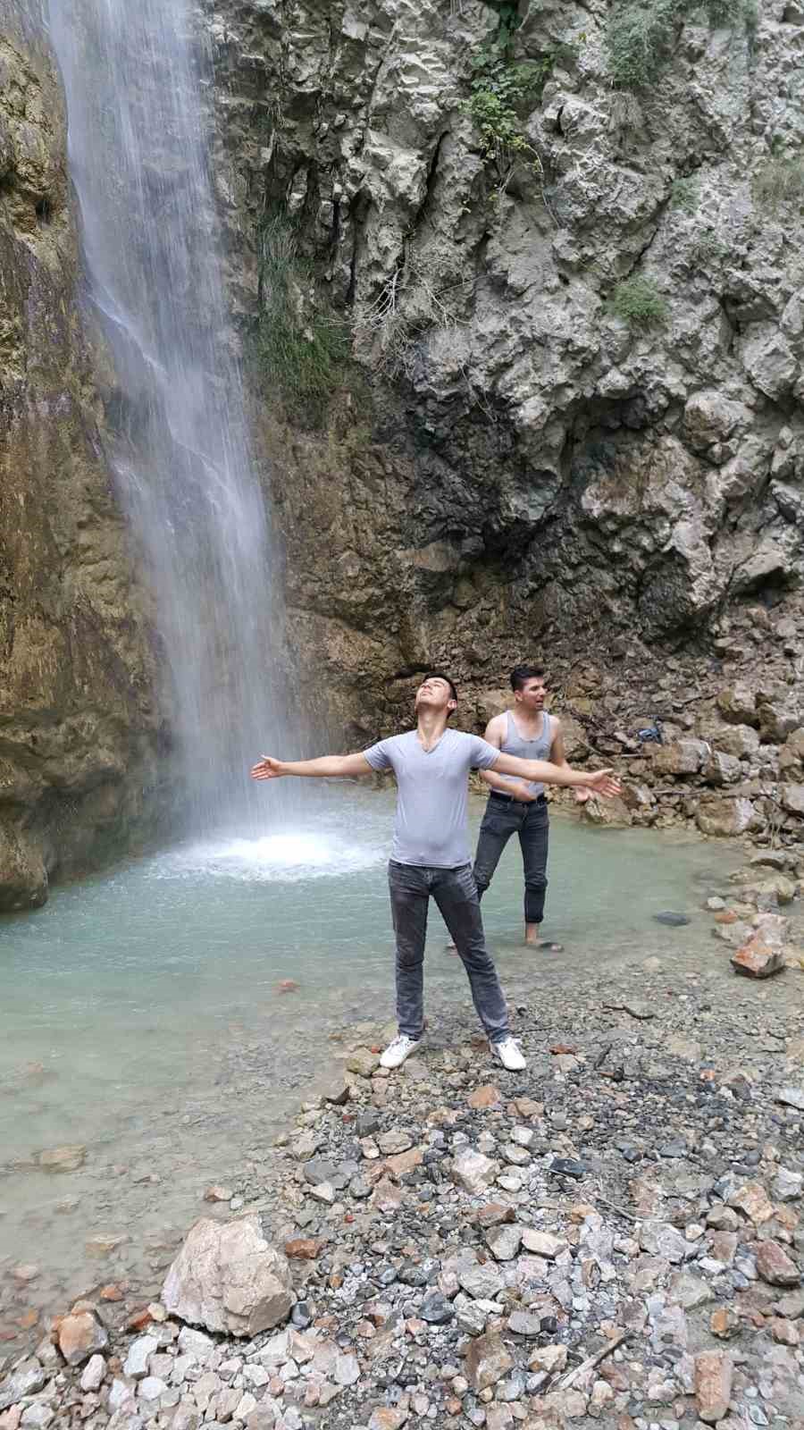 Sıcaklar şelaleyi kuruttu, adından eser kalmadı