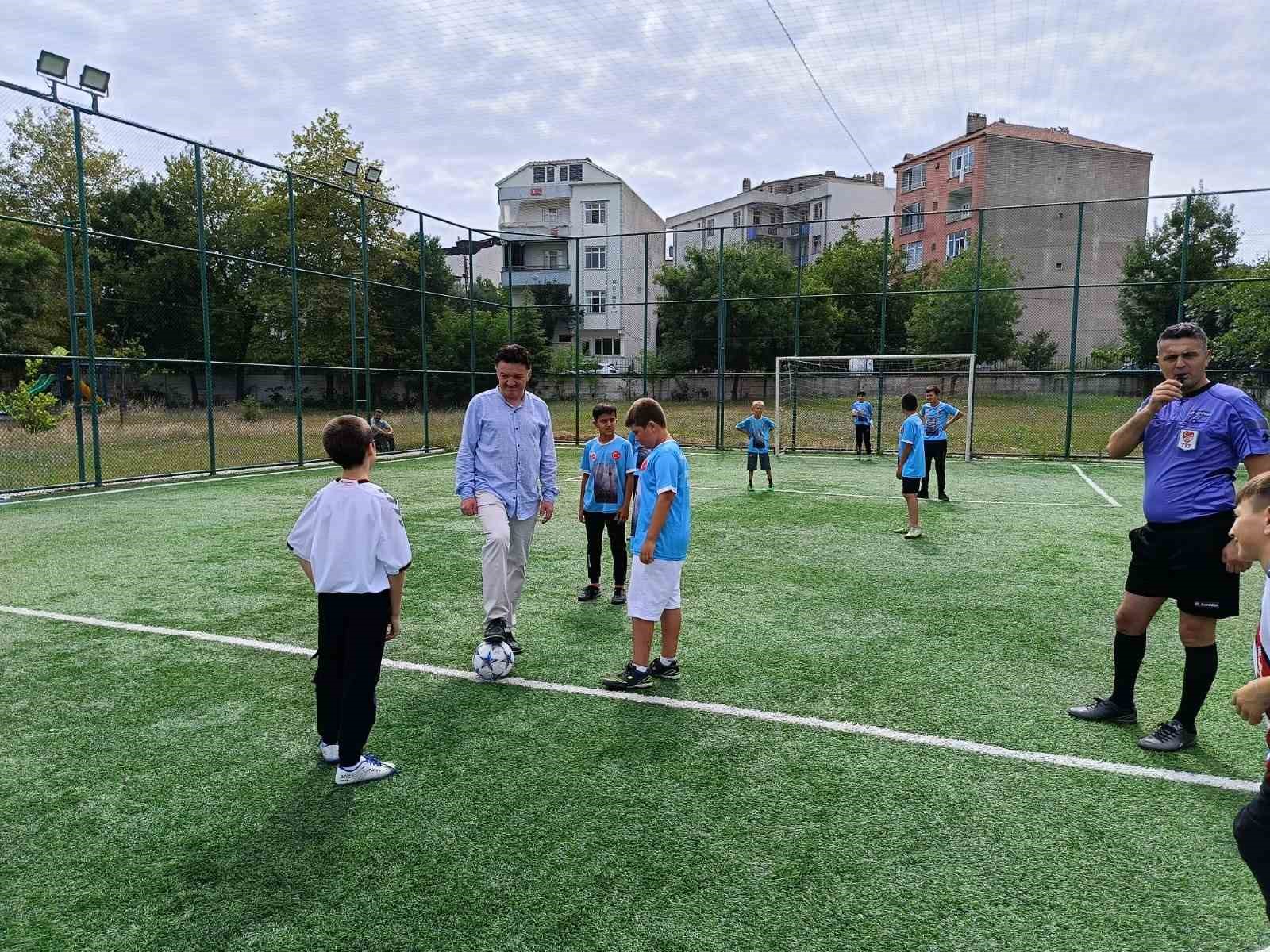 Bafra’da Kur’an Kursları Arası Futbol Turnuvası başladı