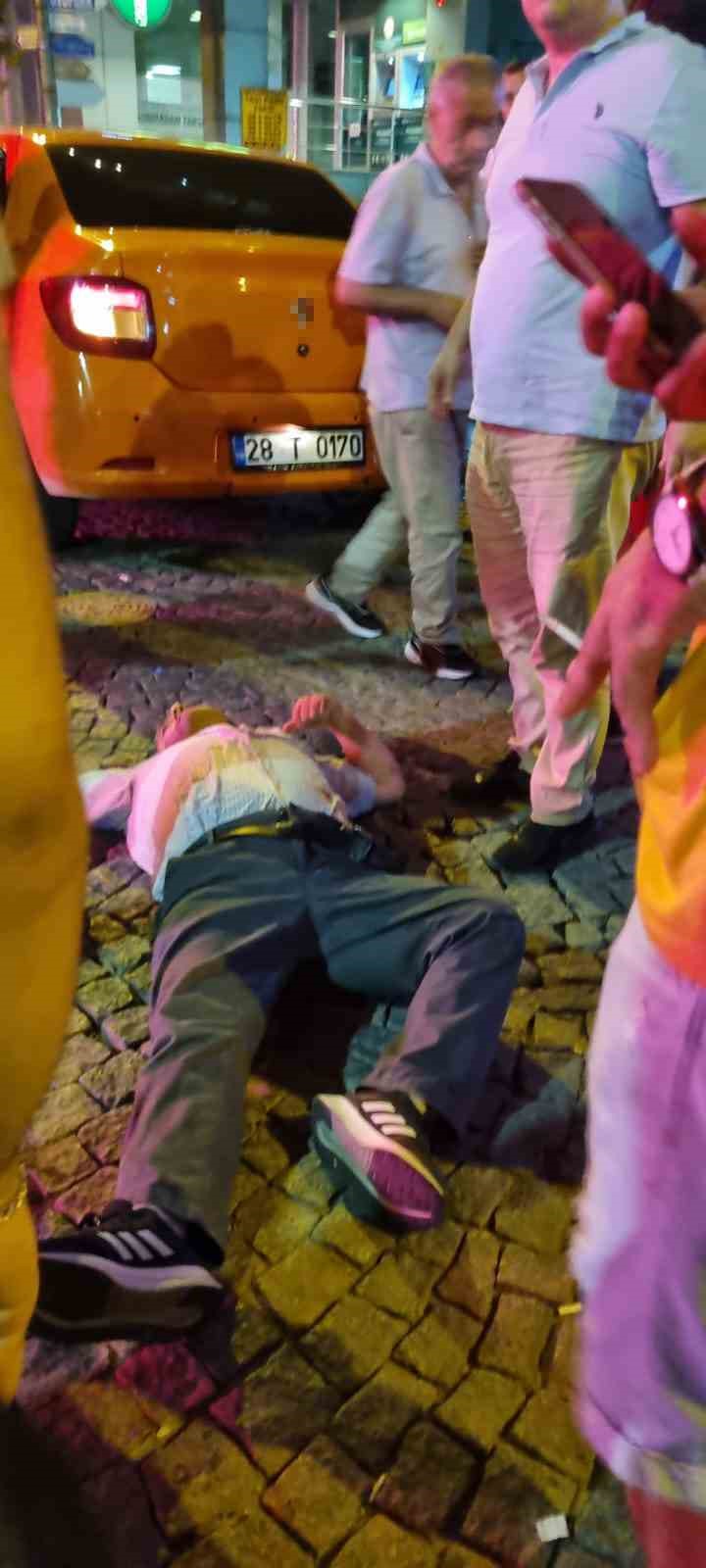 Amca yeğen arasında silahlı kavgaya: 1 yaralı