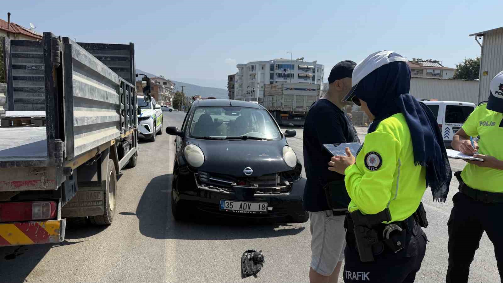 Gazipaşa’da motosiklet kazası: 1 yaralı