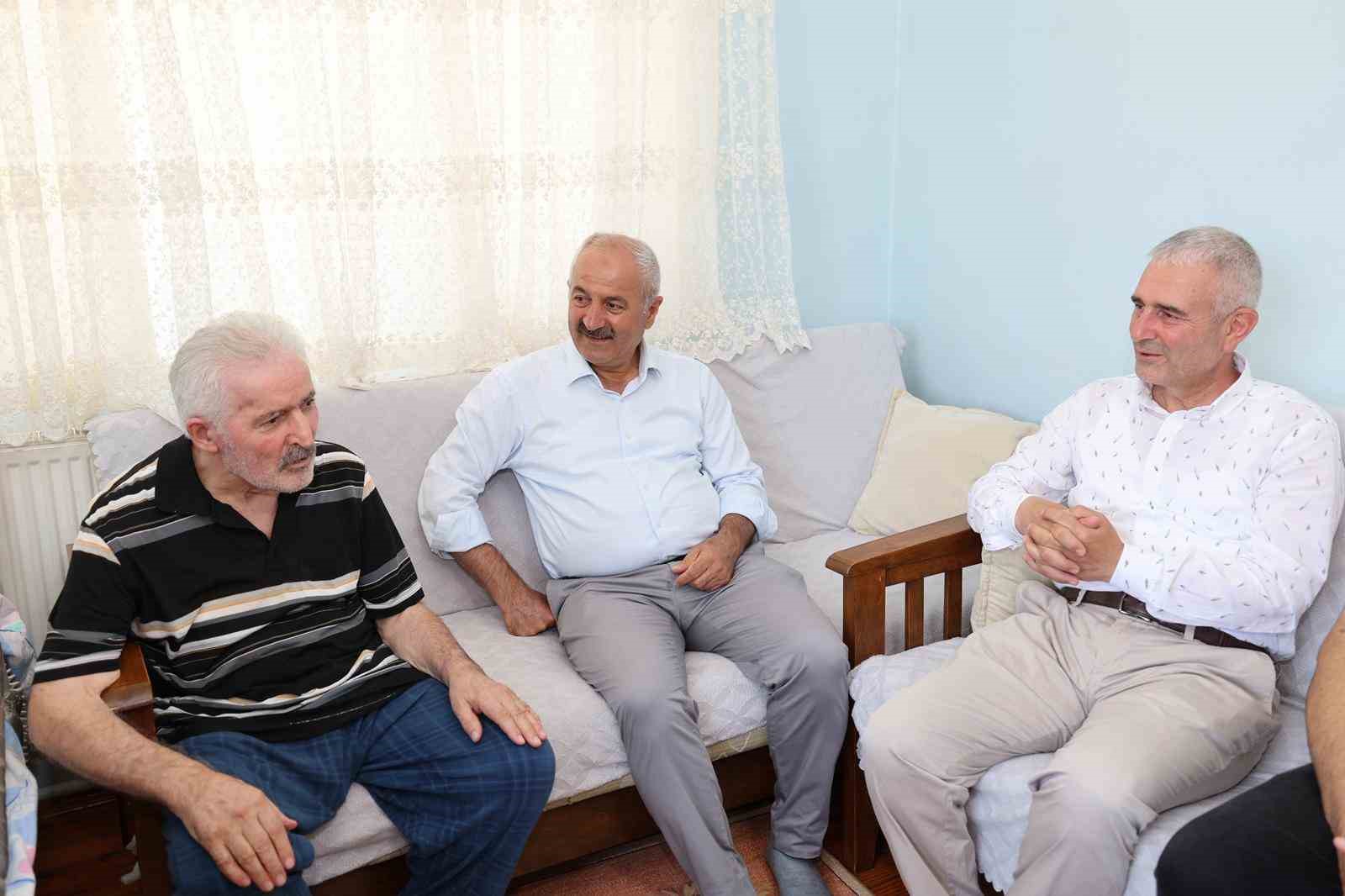 Başkan Büyükgöz’den Kıbrıs gazisine vefa ziyareti
