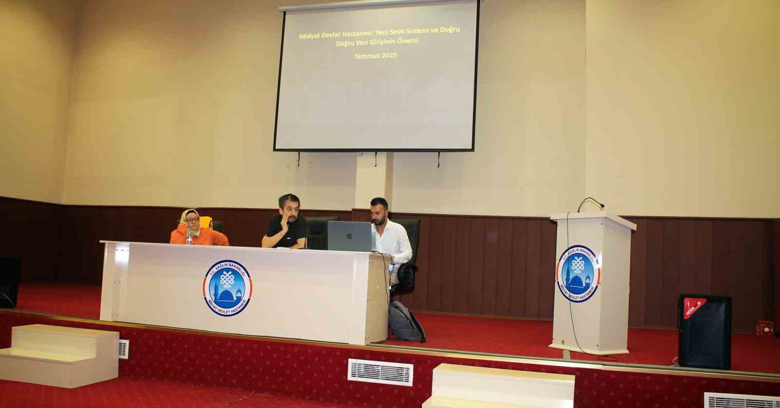 Mardin 112 Komuta Kontrol Merkezi personeli tarafından ASOS eğitimi verildi