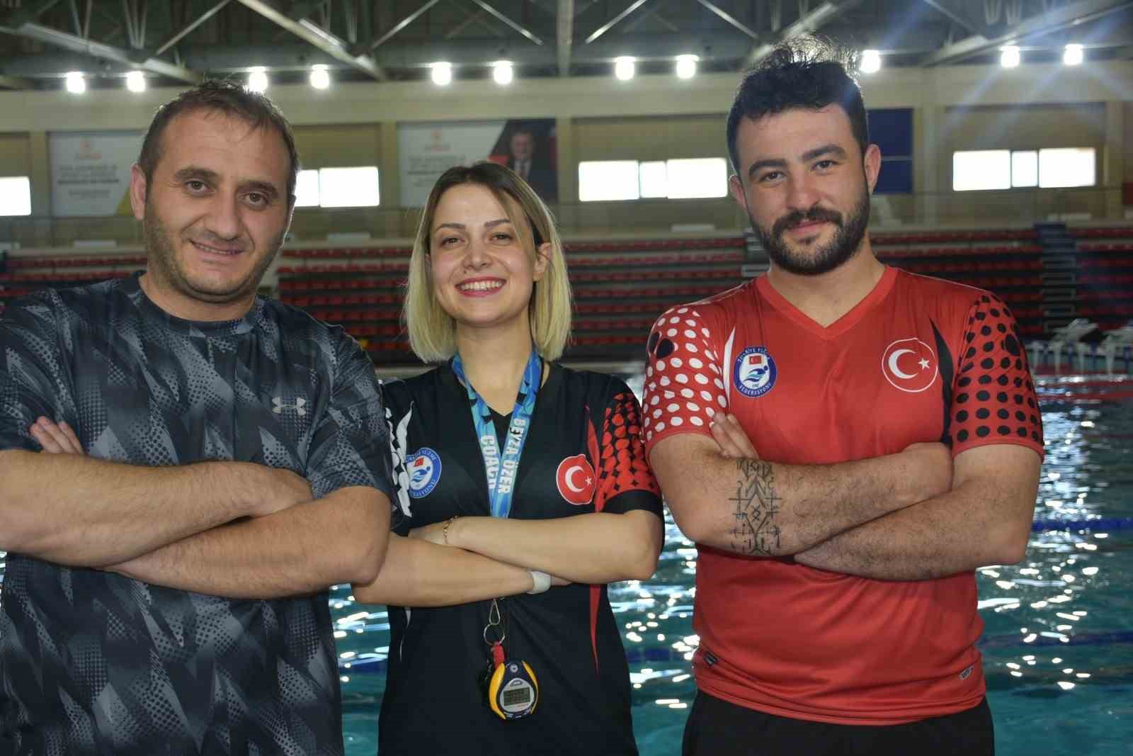 Erzurum’un yüzmede gururu