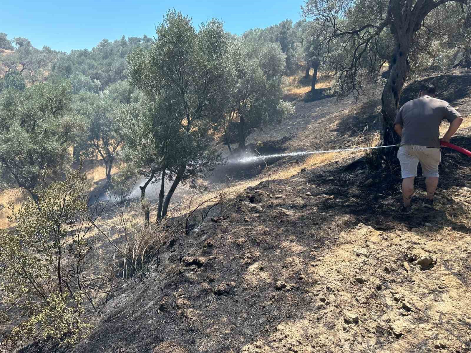 Torbalı’daki yangın tamamen söndürüldü