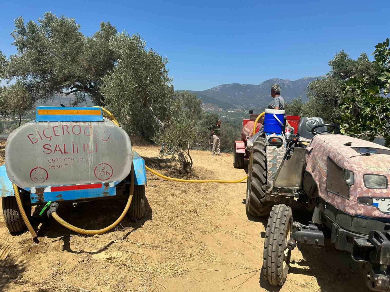 Torbalı’daki yangın tamamen söndürüldü