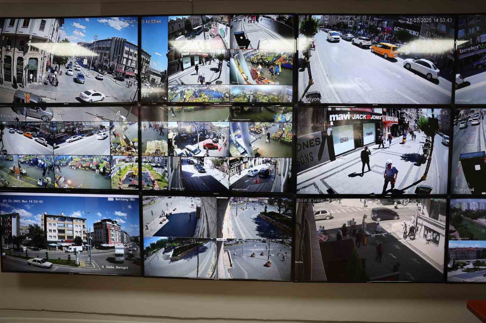 Sivas Belediyesi 568 yeni kamera ile çevre kirliliği güvenlik denetimlerini artıyor