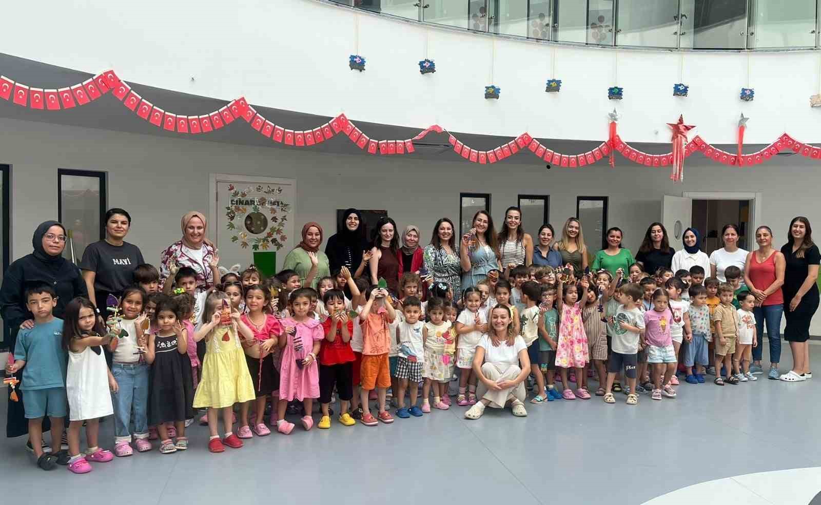 Alanya’da minik öğrencilere geri dönüşüm eğitimi