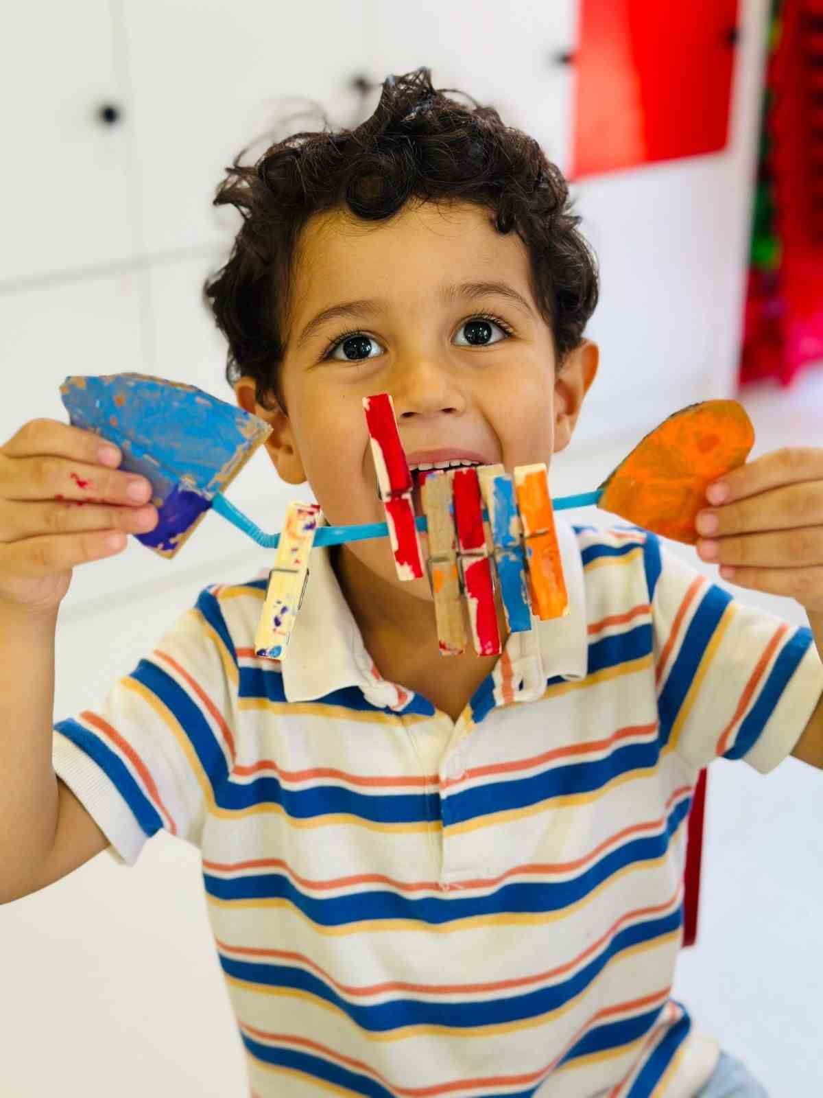 Alanya’da minik öğrencilere geri dönüşüm eğitimi