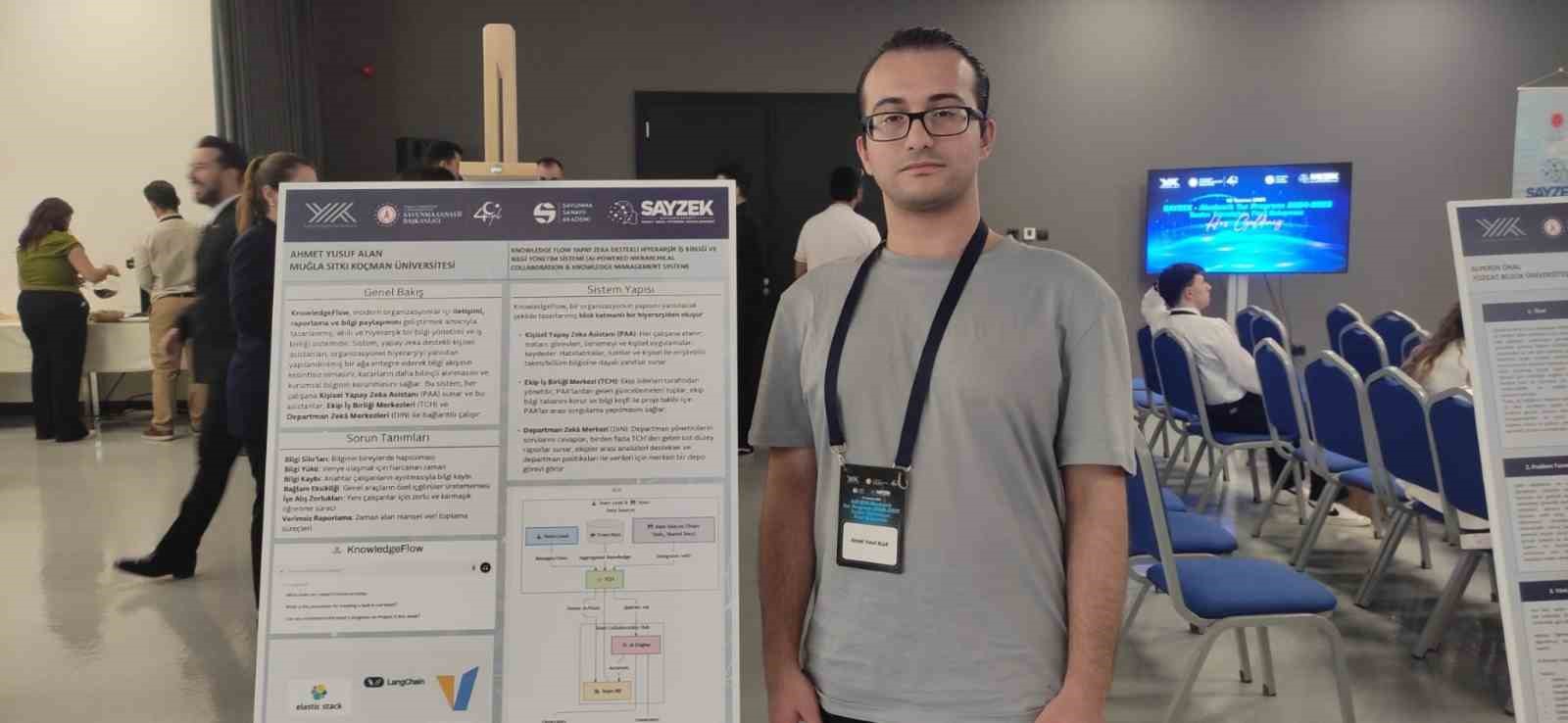 MSKÜ’lü öğrenci savunma sanayii tez programında Türkiye birincisi oldu