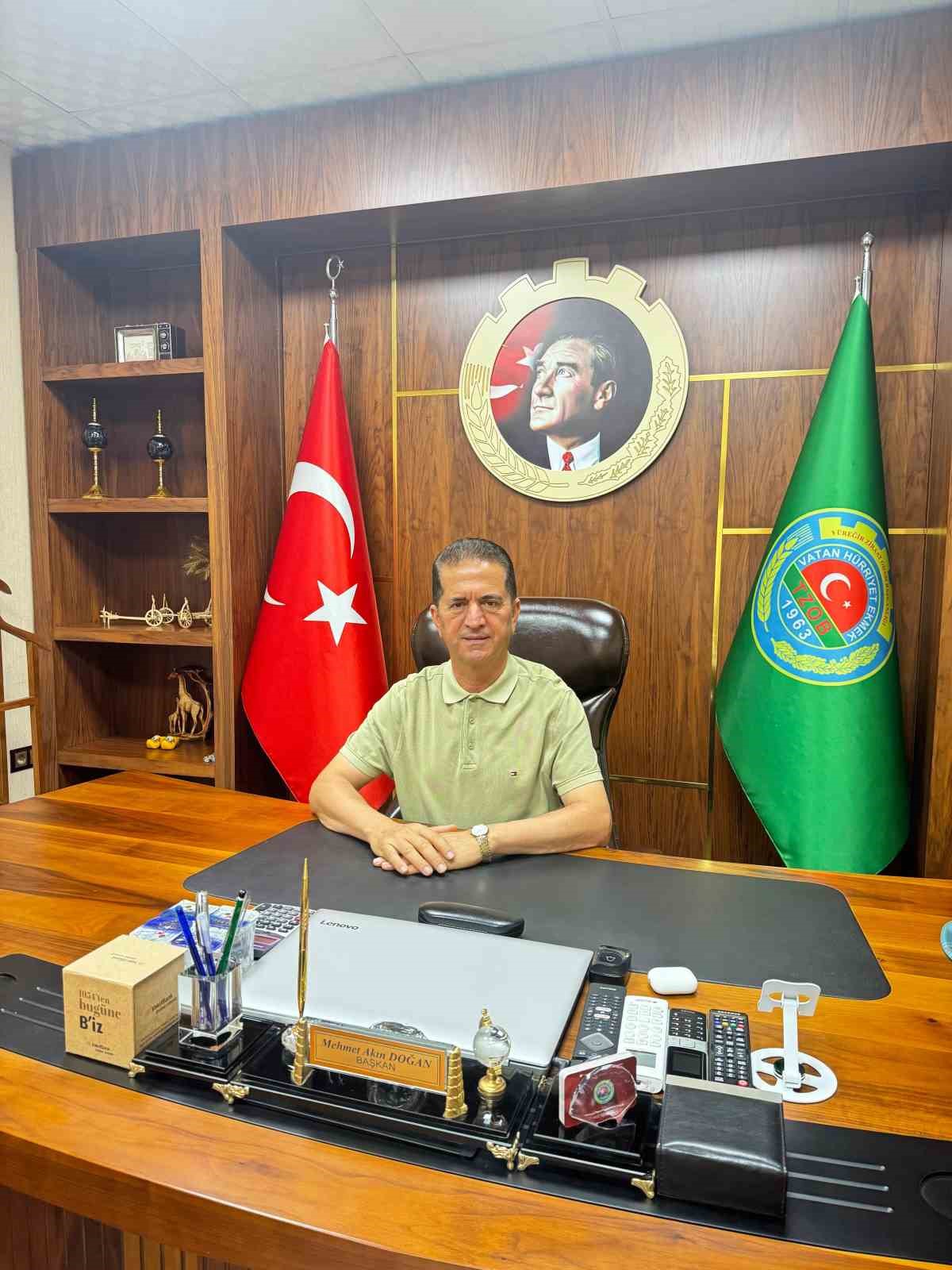 Doğan: "Çiftçimize güçlü bir destek mekanizması sunulmalıdır"