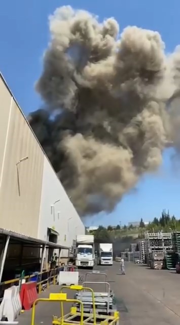 Bursa’da fabrika yangını