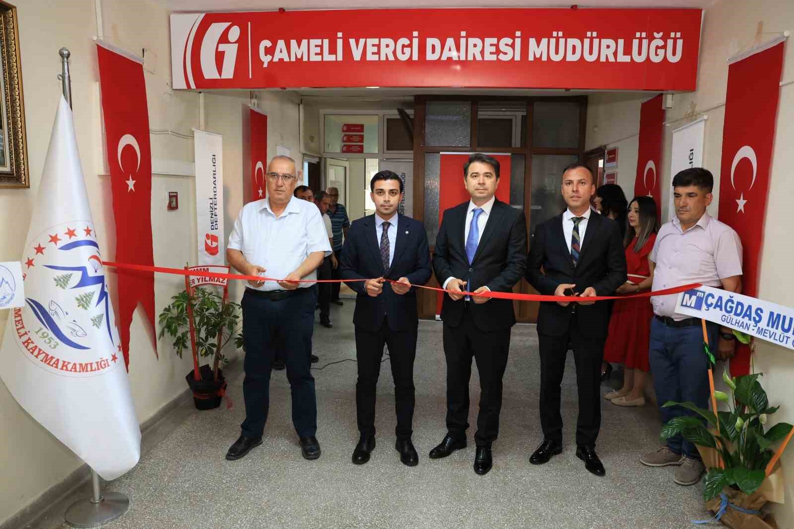 Çameli Vergi Dairesi Müdürlüğü törenle açıldı