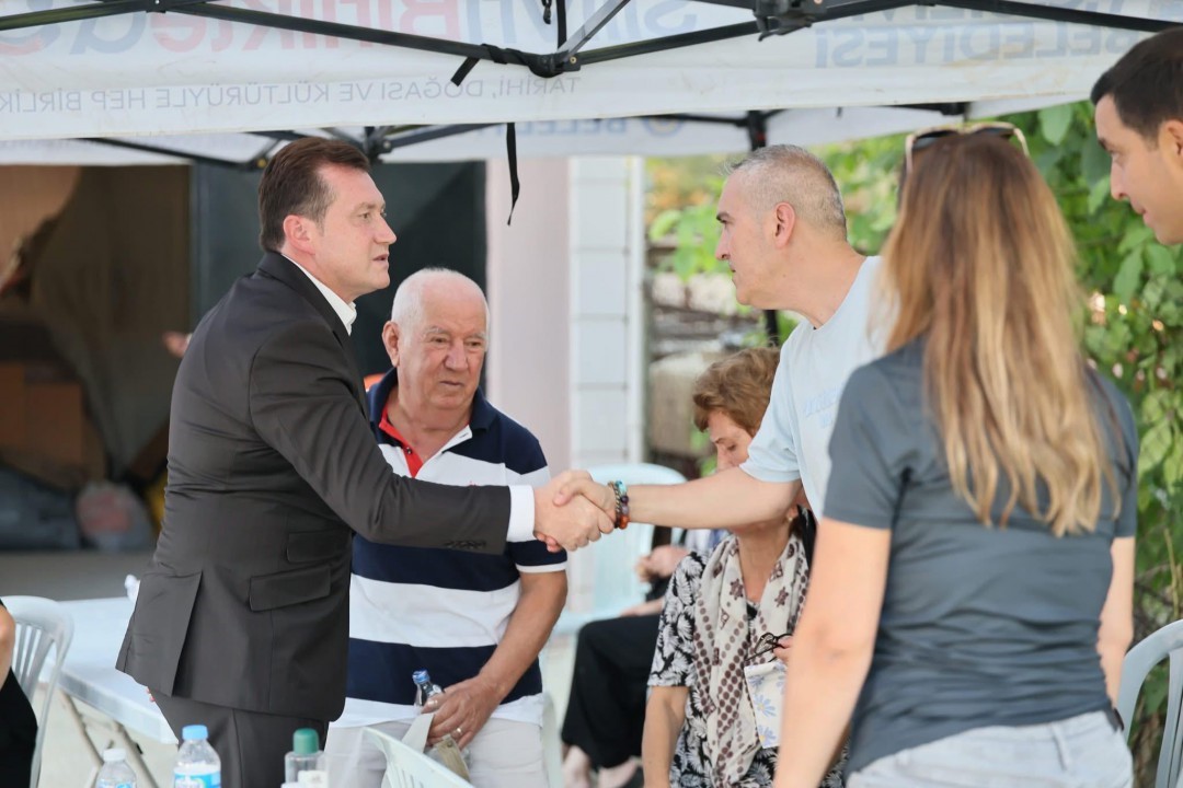 Silivri Belediye Başkanı Balcıoğlu’ndan Gazitepe Mahallesi’ne taziye ziyareti