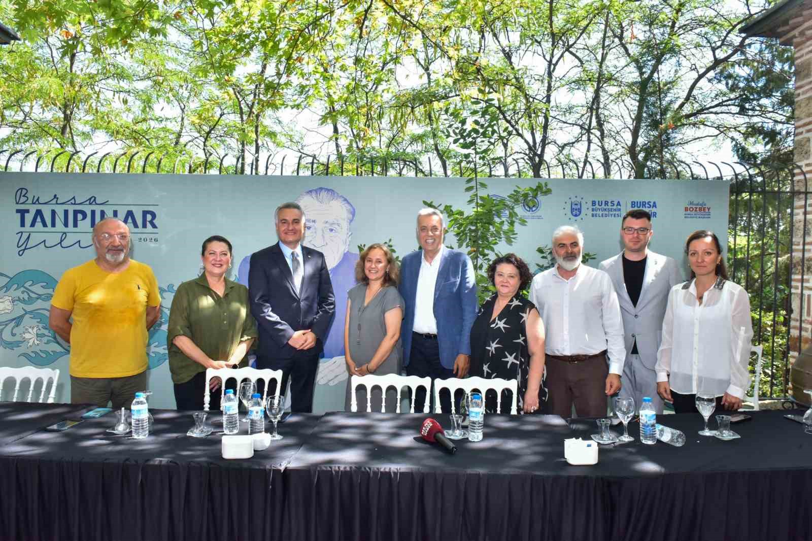 Büyükşehir, ‘Bursa Tanpınar Yılı’nı ilan etti